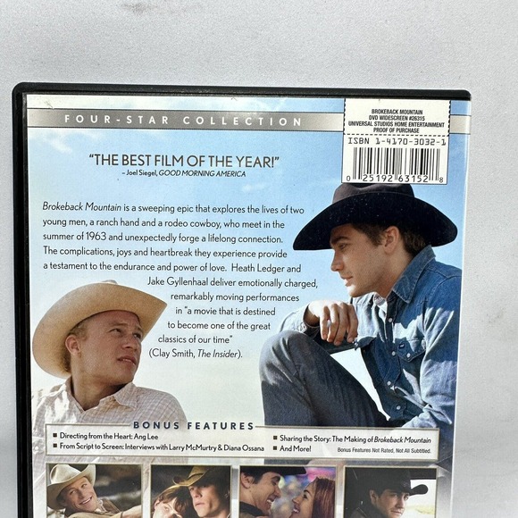Brokeback Mountain Movie‎ DVD - Picture 6 of 10